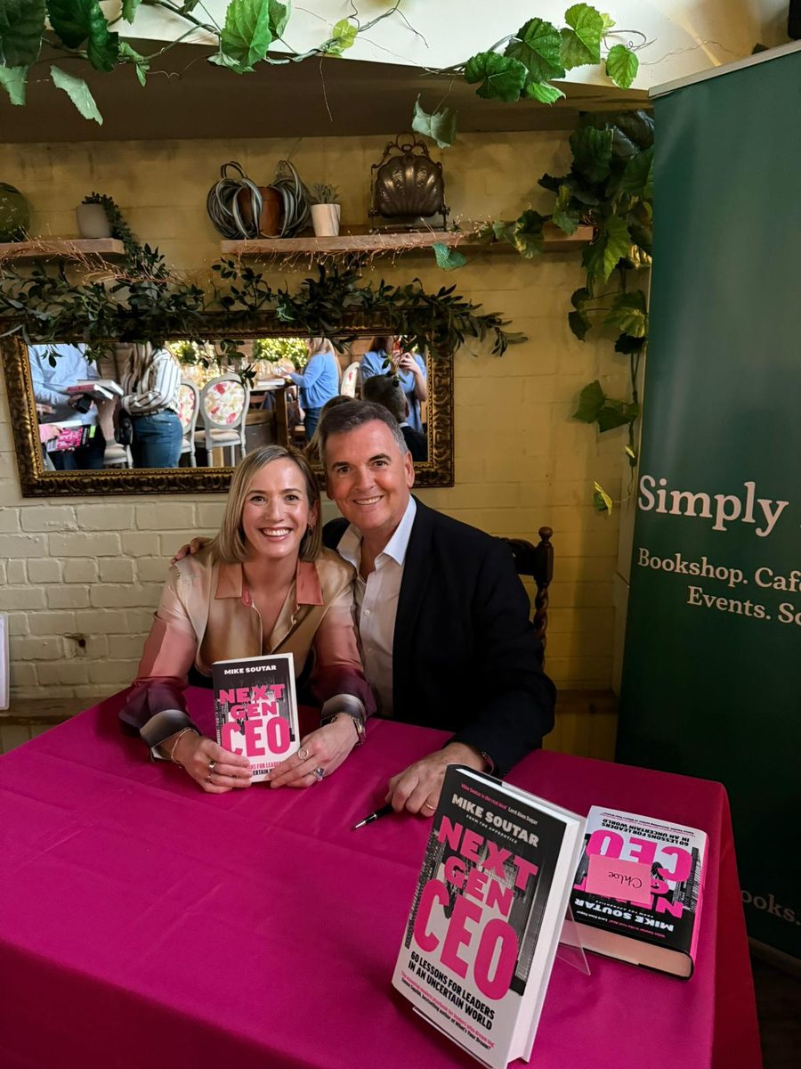 Kay with Mike Soutar